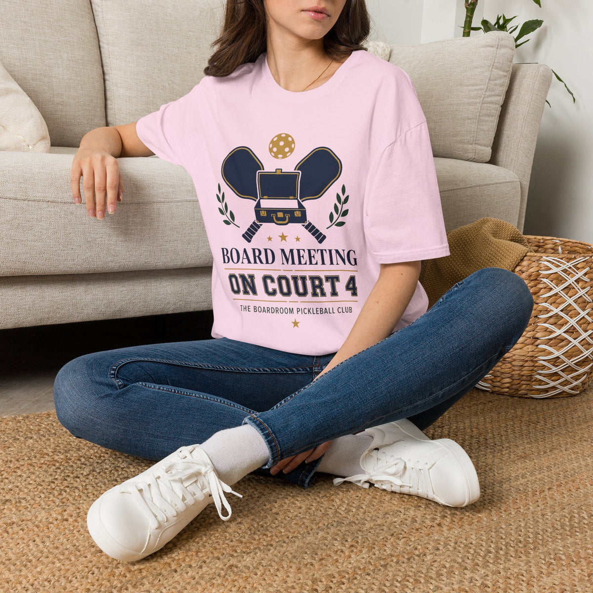 Board Meeting Pickleball Club T-Shirt