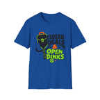 Closed Deals & Open Dinks Paddle T-Shirt