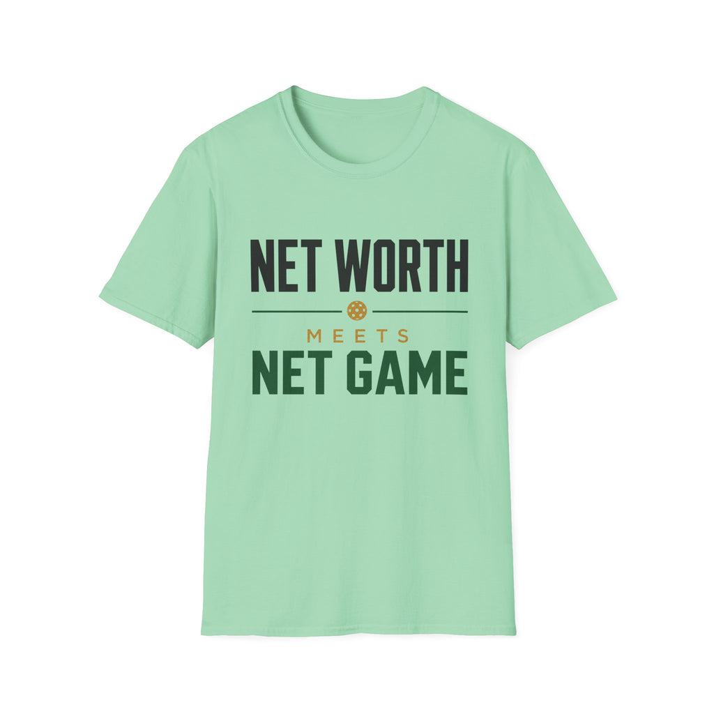 Net Worth meets Net Game T-Shirt