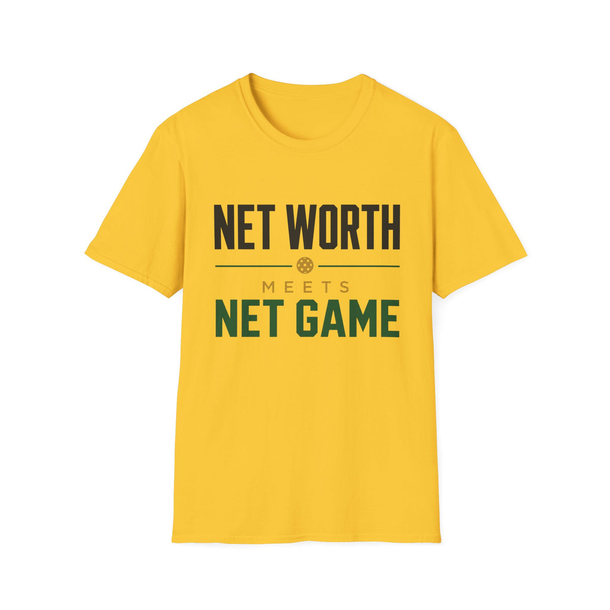 Net Worth meets Net Game T-Shirt